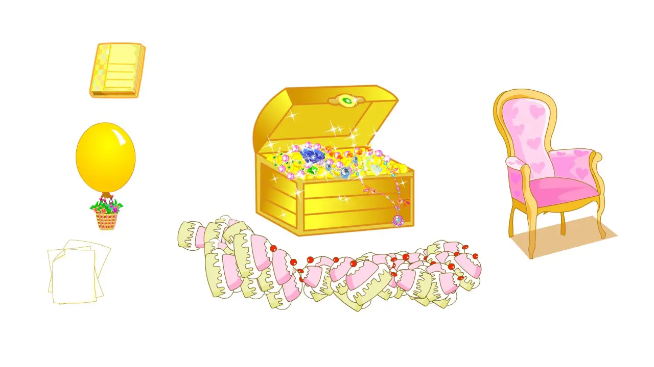 宝箱技能书座椅