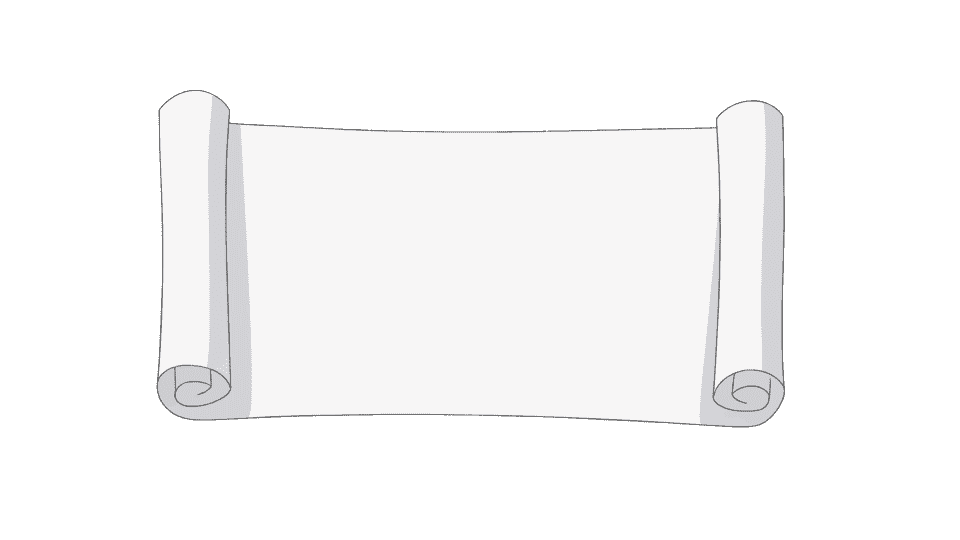 空白的宣纸水墨画卷字画卷轴白纸