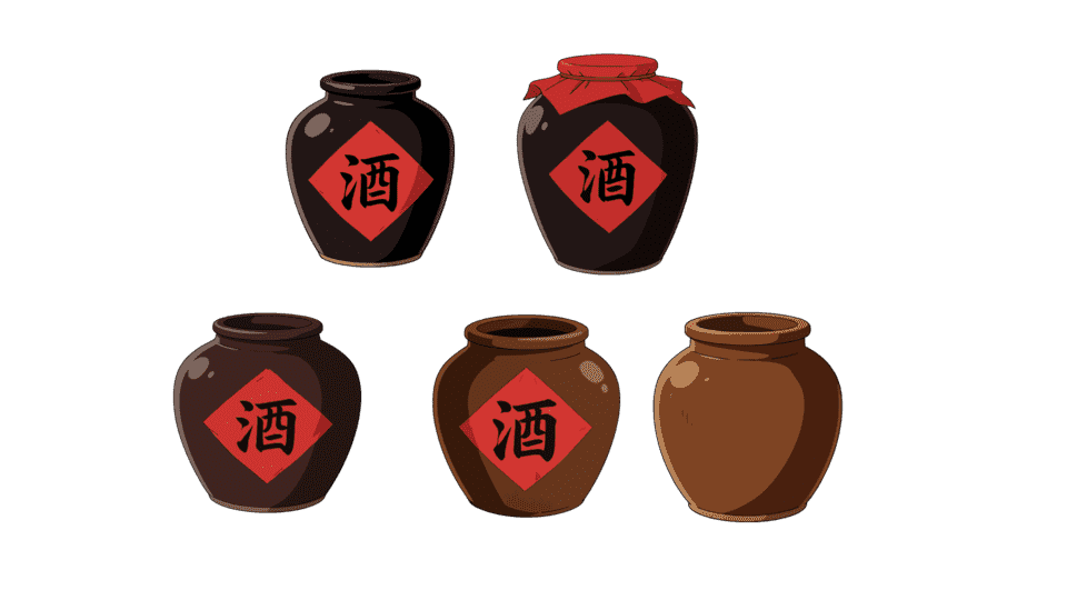 酒坛子陶罐瓦罐