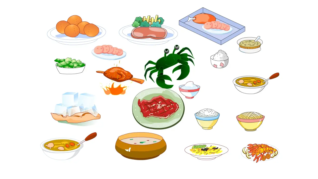 牛排面条粥鸡汤