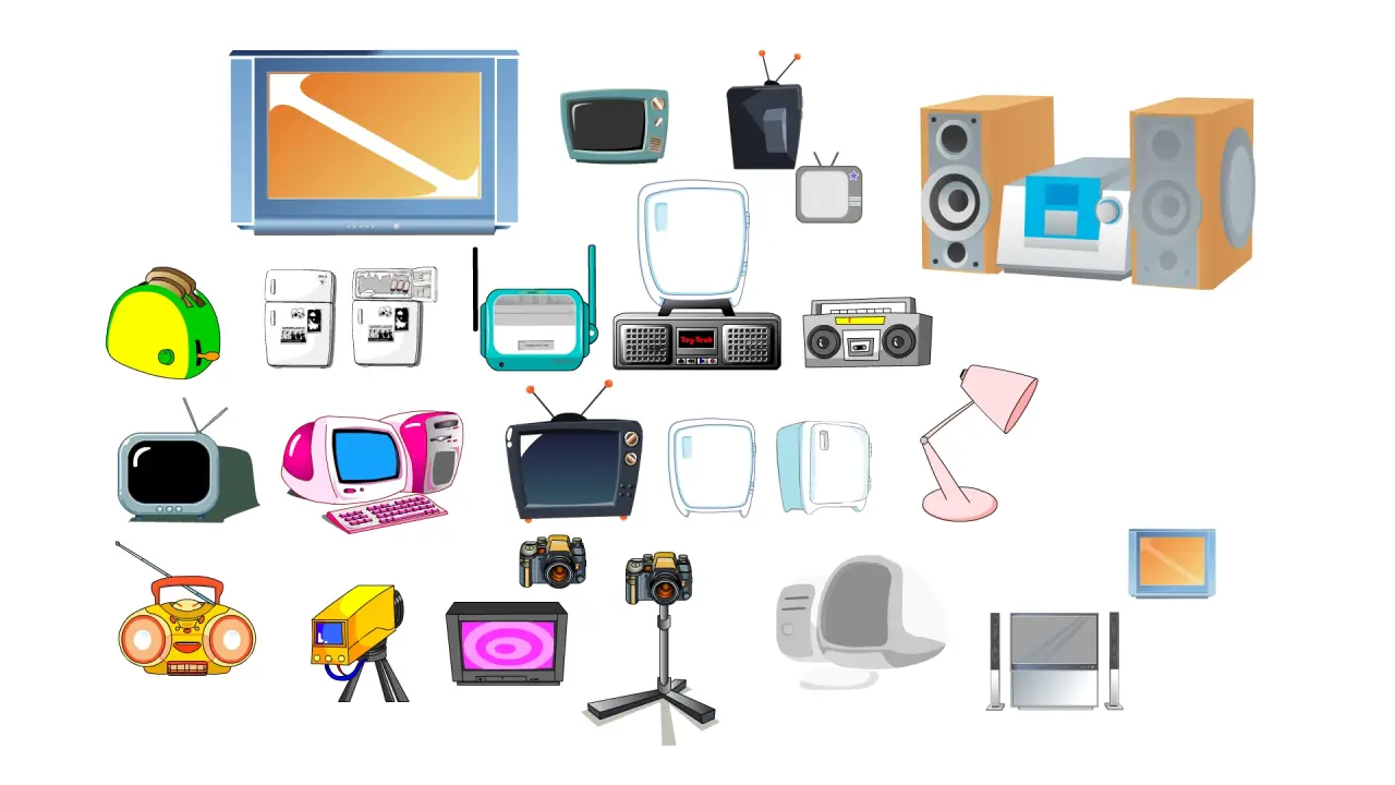 收音机电视机相机音响