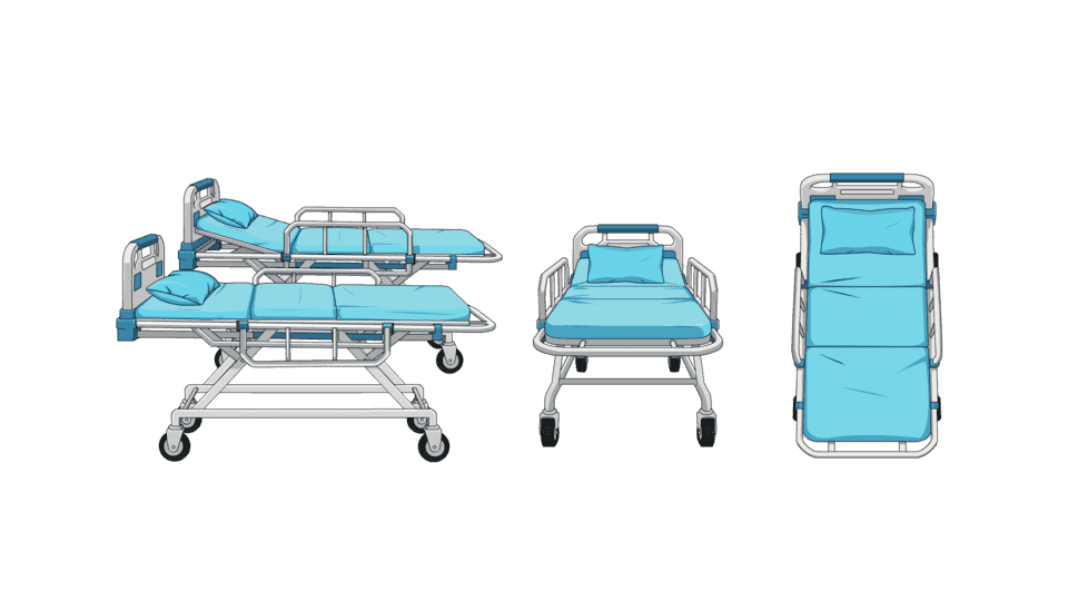 急救转运手推床