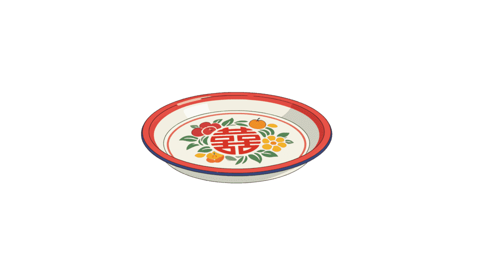 搪瓷盘子水果盘托盘