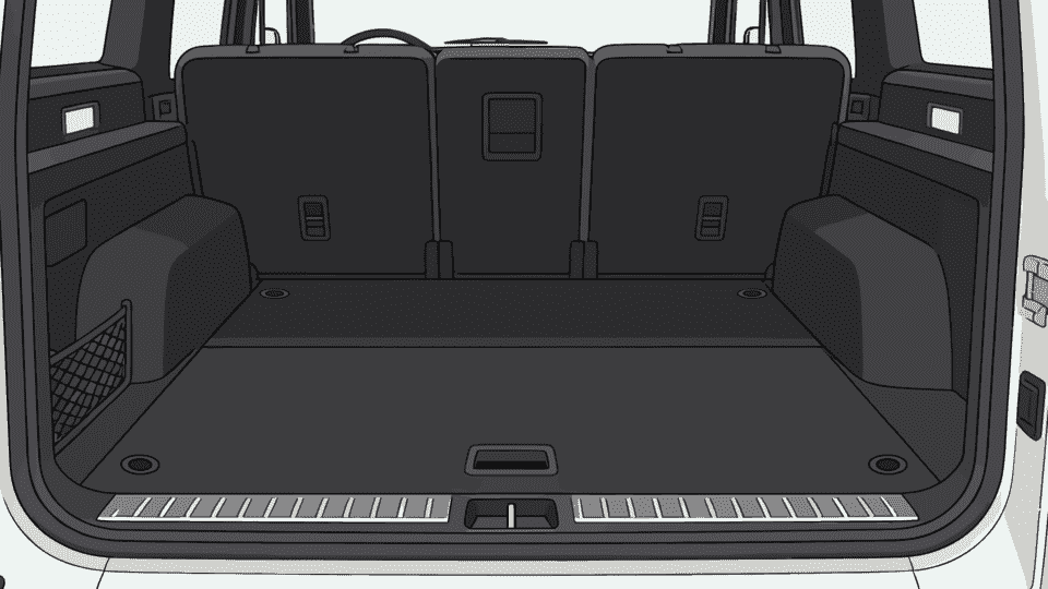 奔驰大G汽车后备箱1