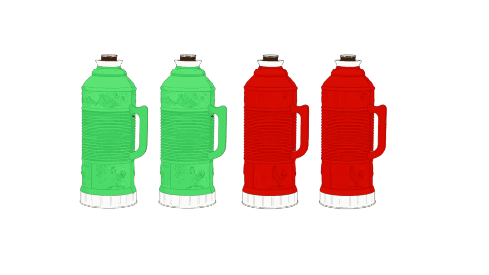 复古开水瓶热水壶