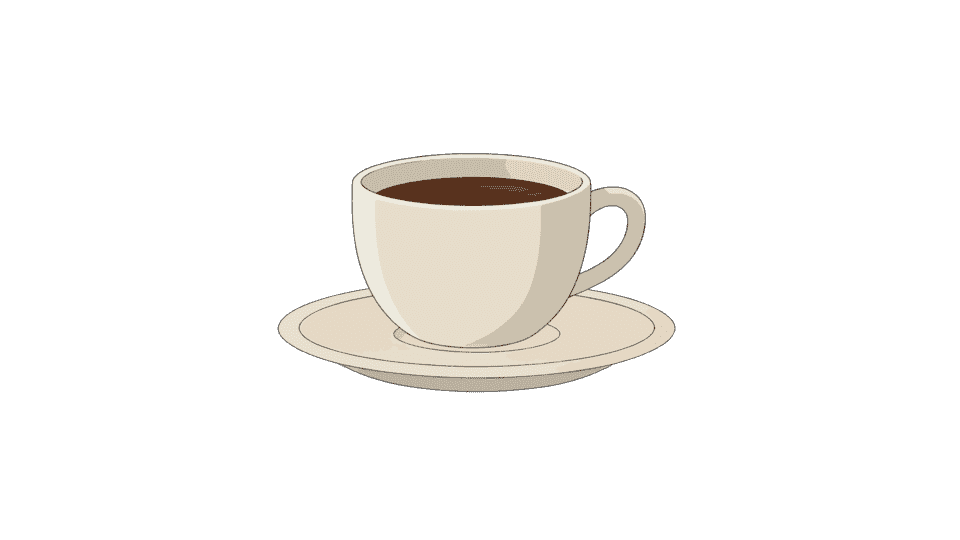 咖啡杯子带底座