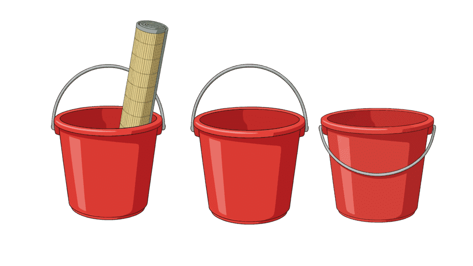 提桶跑路水桶凉席