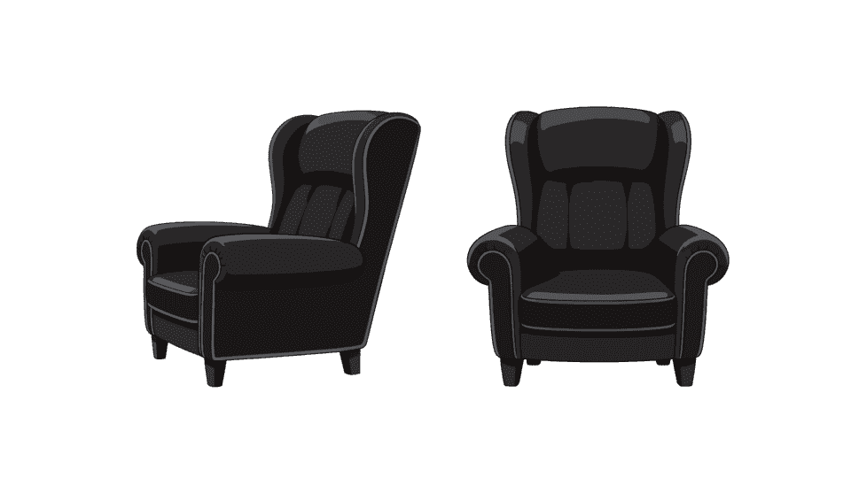 黑色真皮老板椅子