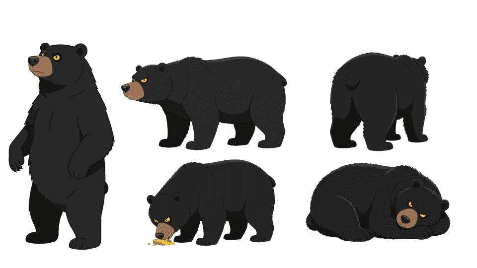 黑熊狗熊熊瞎子