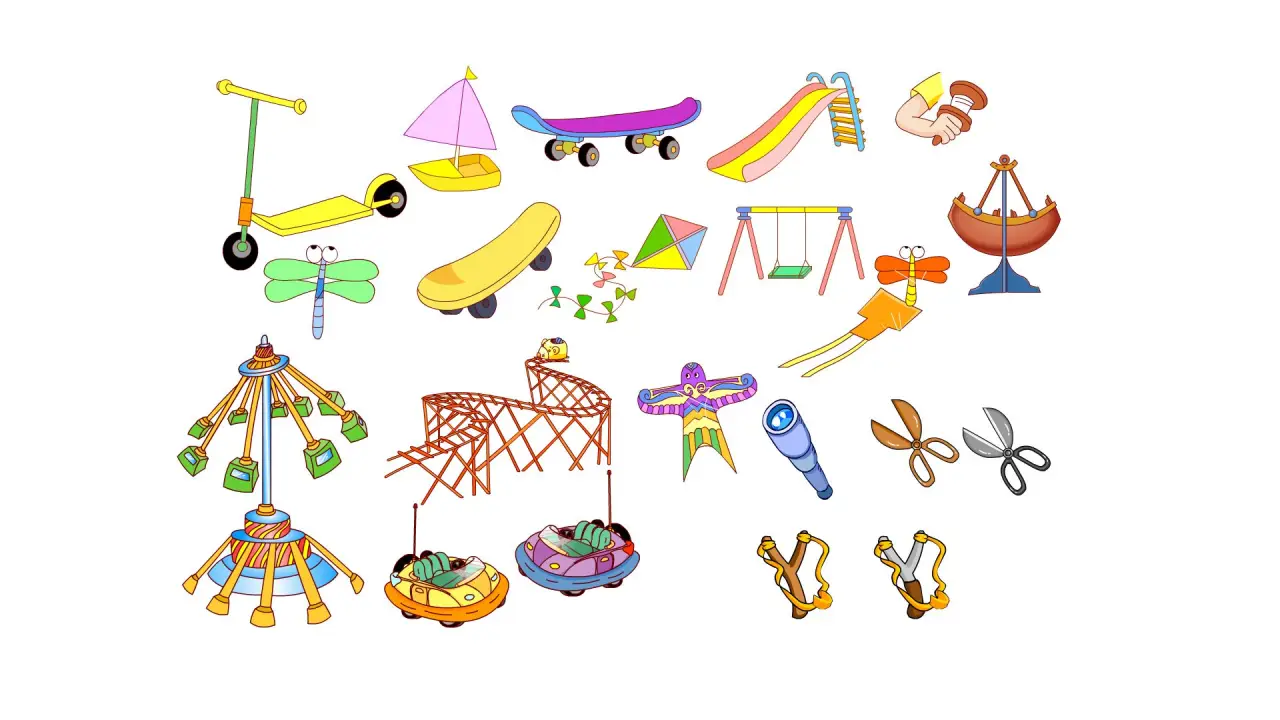 弹弓滑板车蜻蜓剪刀