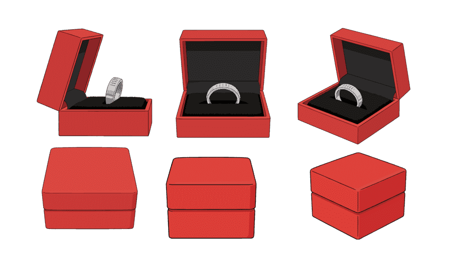 男士戒指礼盒礼物