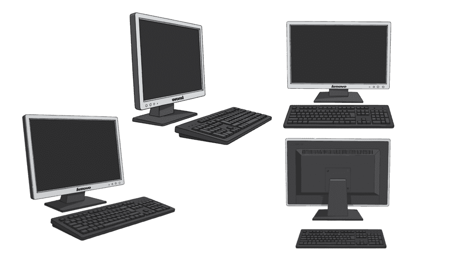 联想电脑键盘多视角