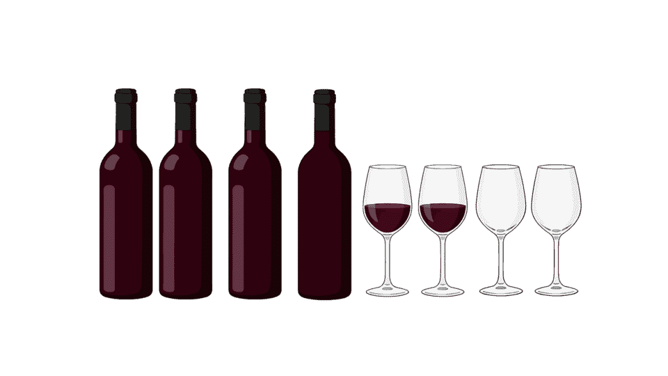 无标签红酒酒杯