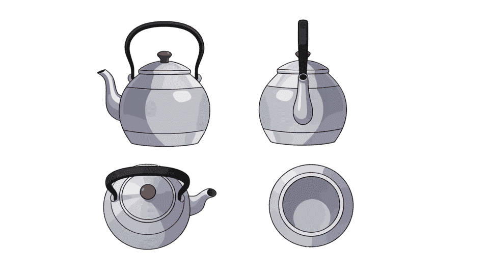 老物件开水壶热水瓶