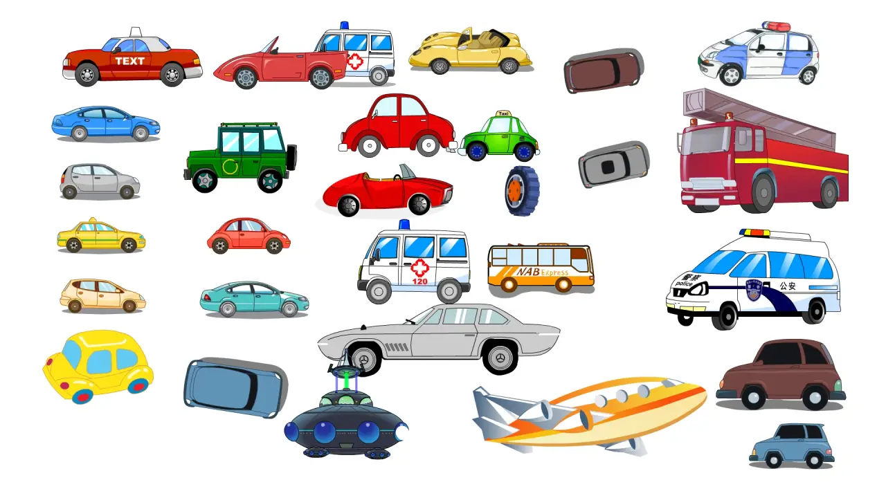 1轿车救护车警车汽车1