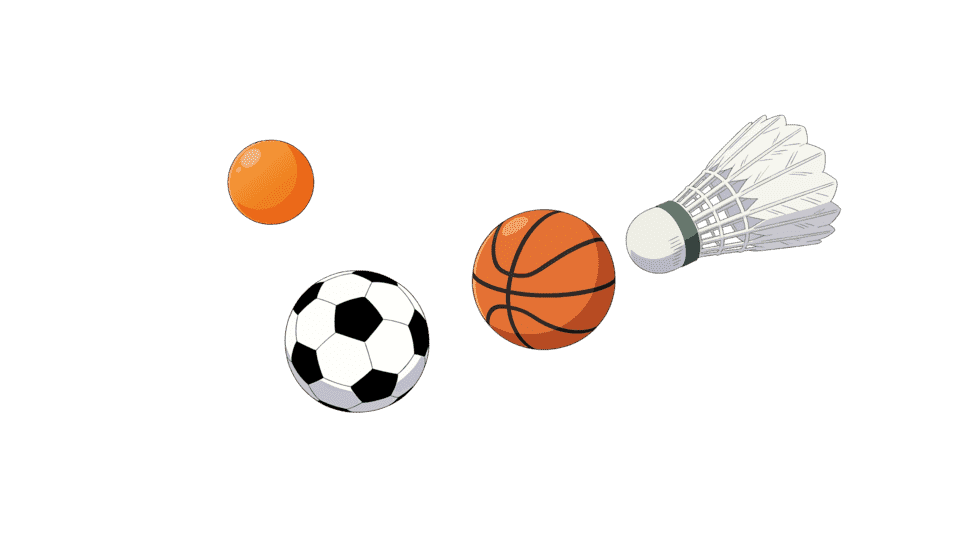 足球篮球乒乓球羽毛球