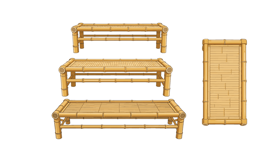 竹床凉床单人床