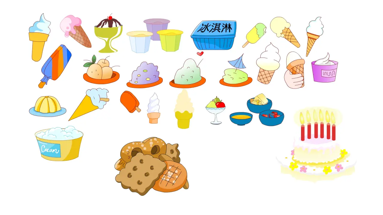 冰淇淋冷饮
