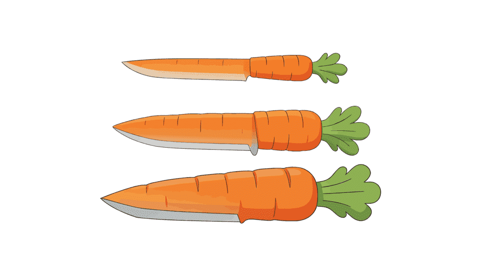 胡萝卜刀匕首