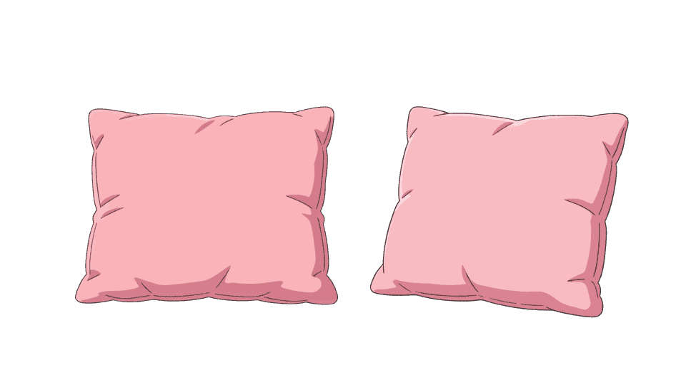 粉色抱枕