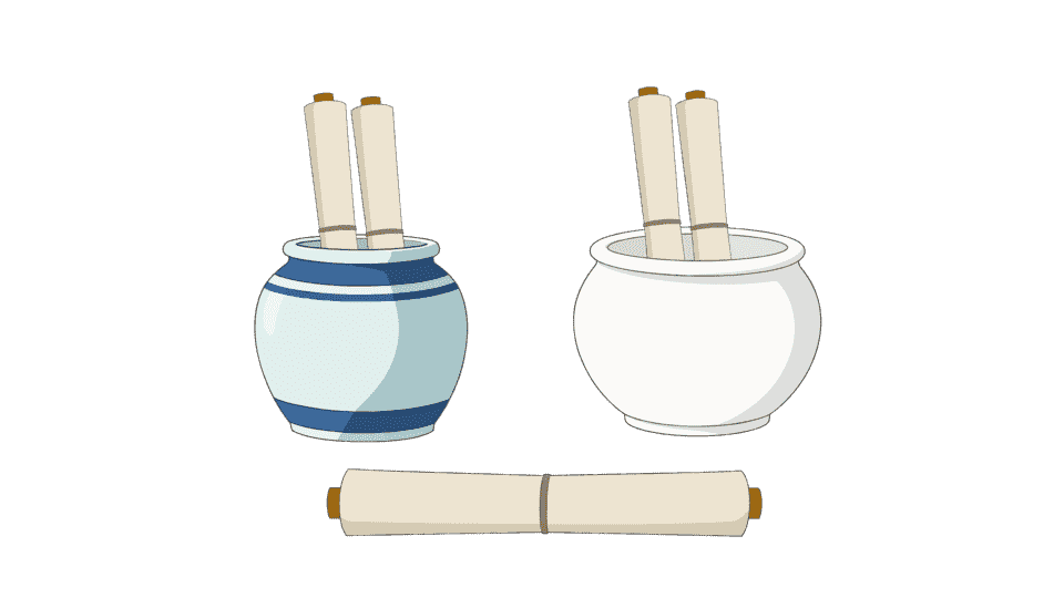 青花瓷陶瓷罐子陶罐古玩字画卷轴2