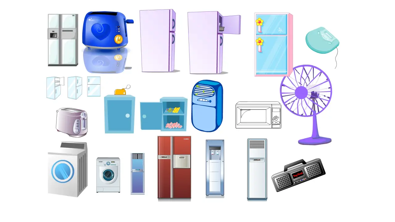 冰箱洗衣机电饭锅风扇录音机