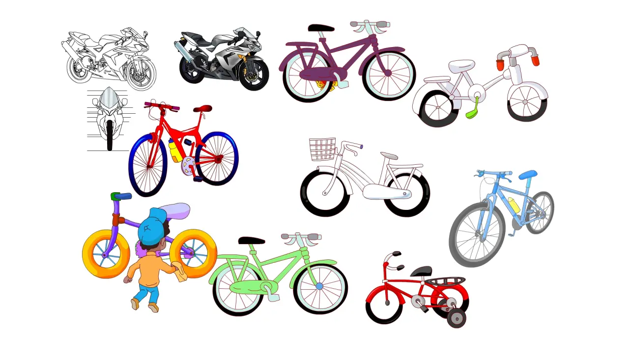 自行车摩托车17