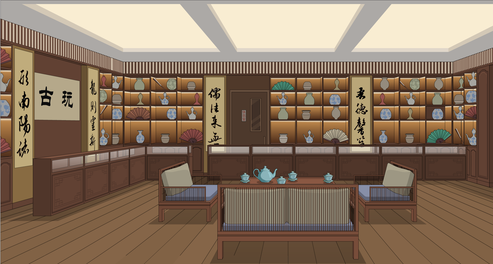 豪华古玩店