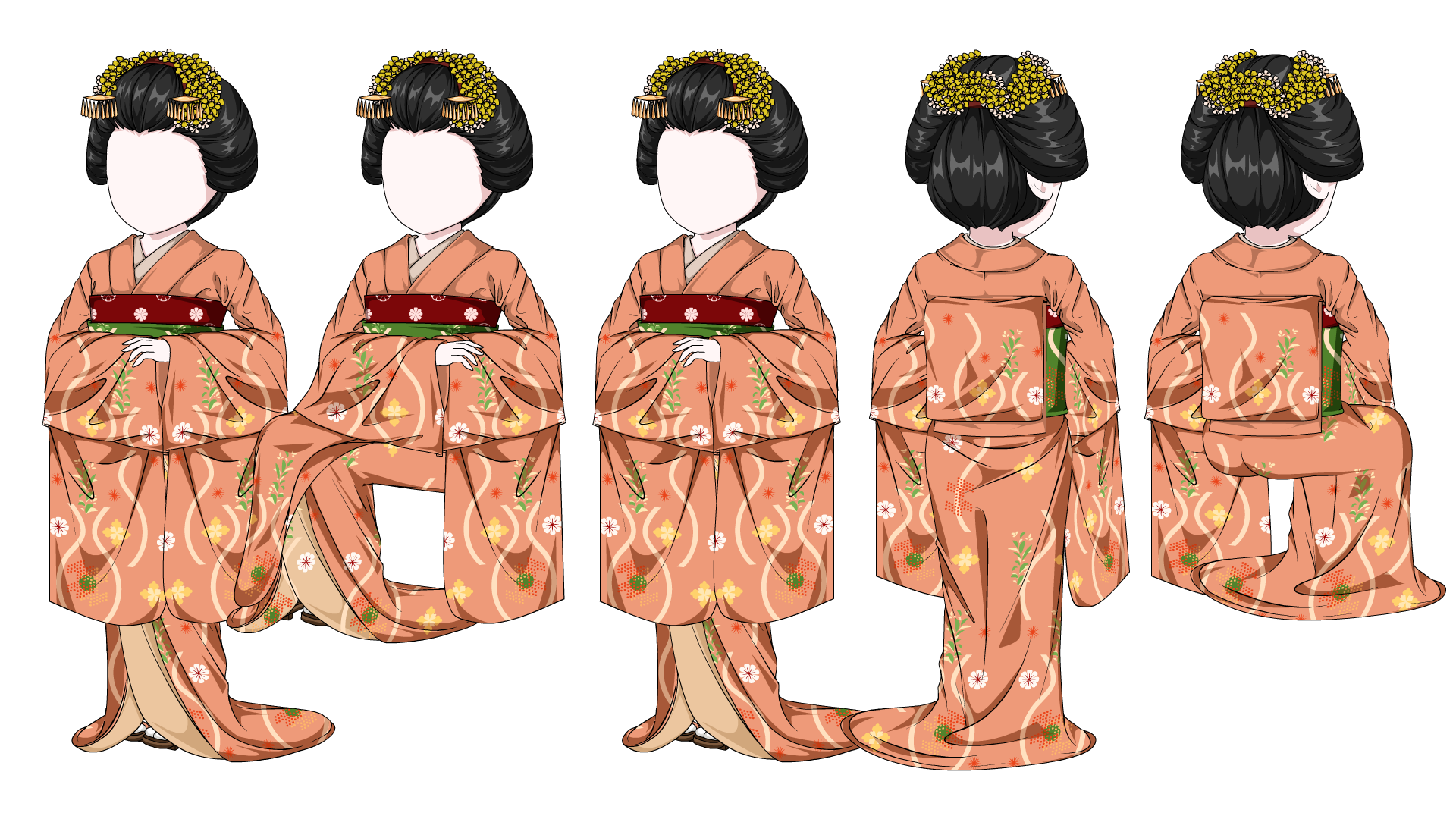 日本舞女