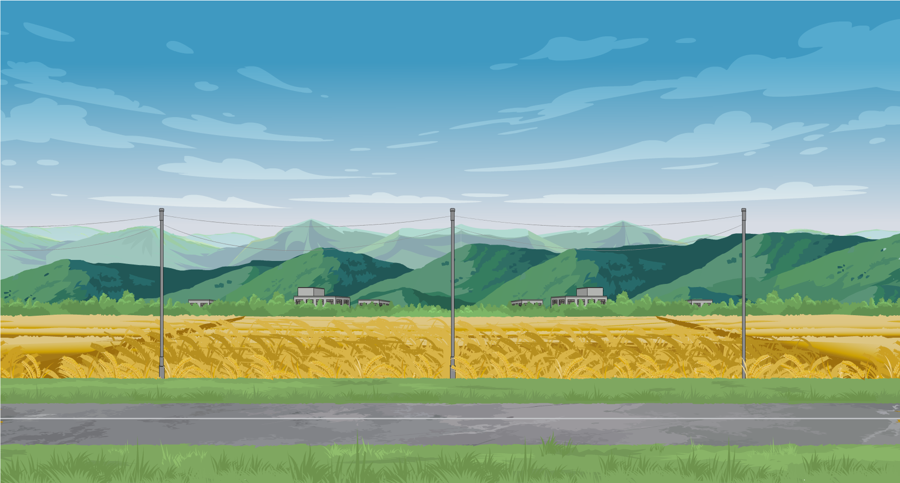 乡村道路-侧