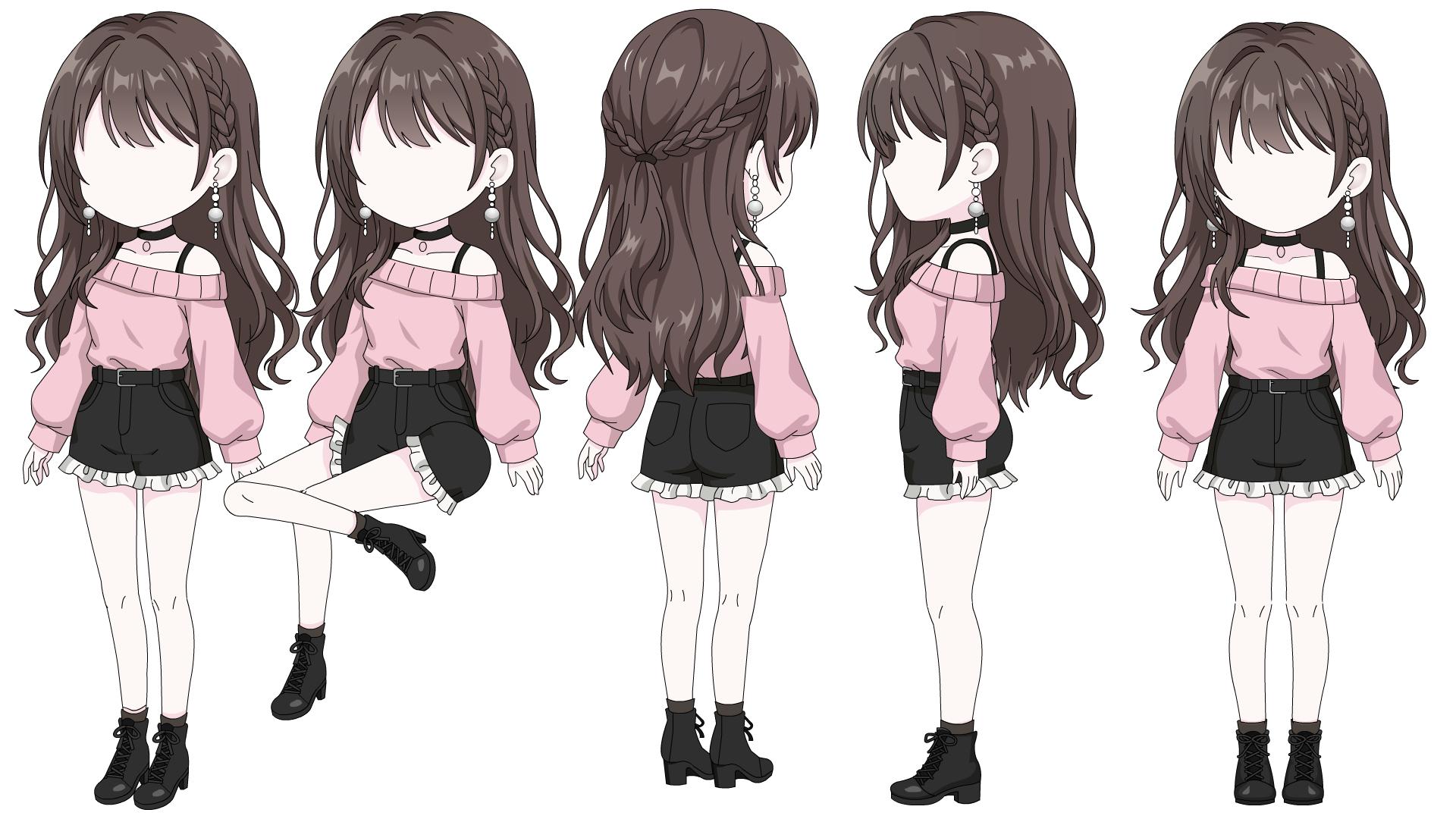 粉衣都市女