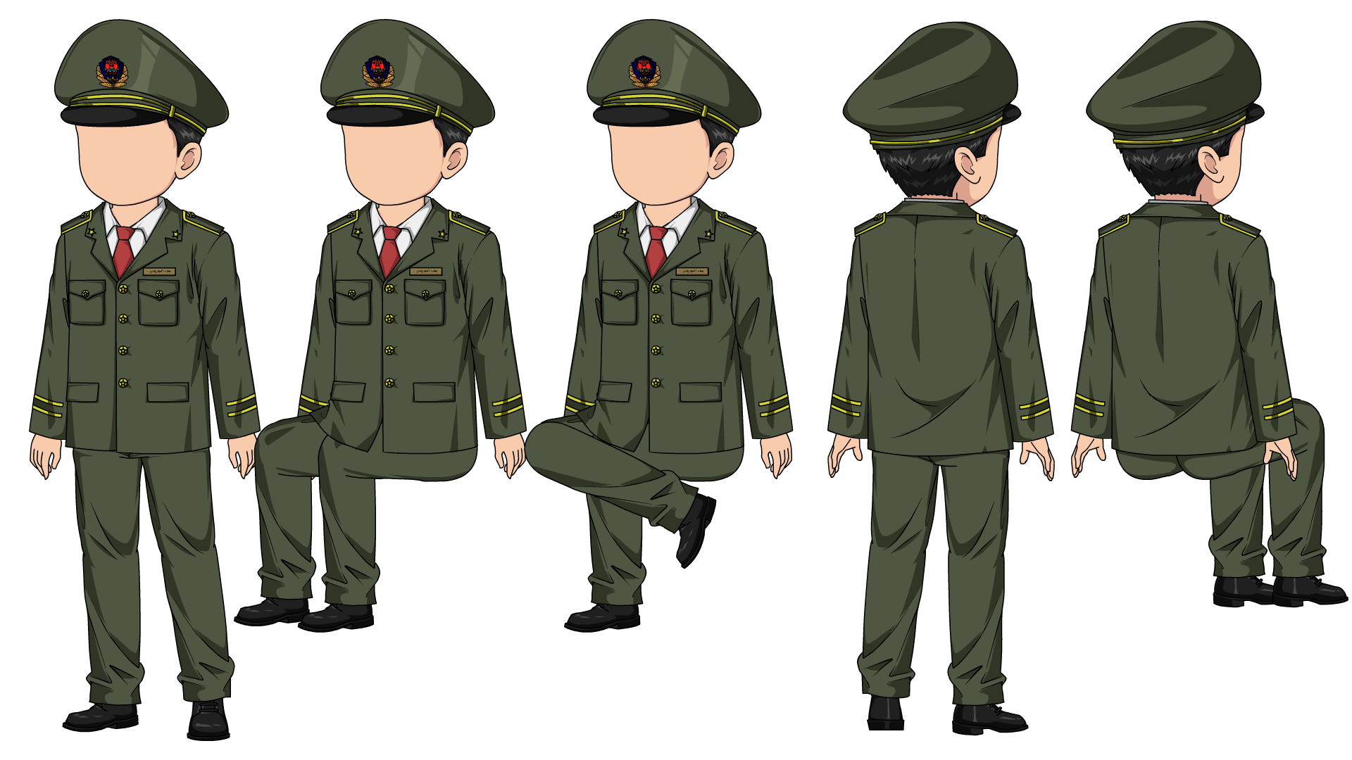 年代警察男