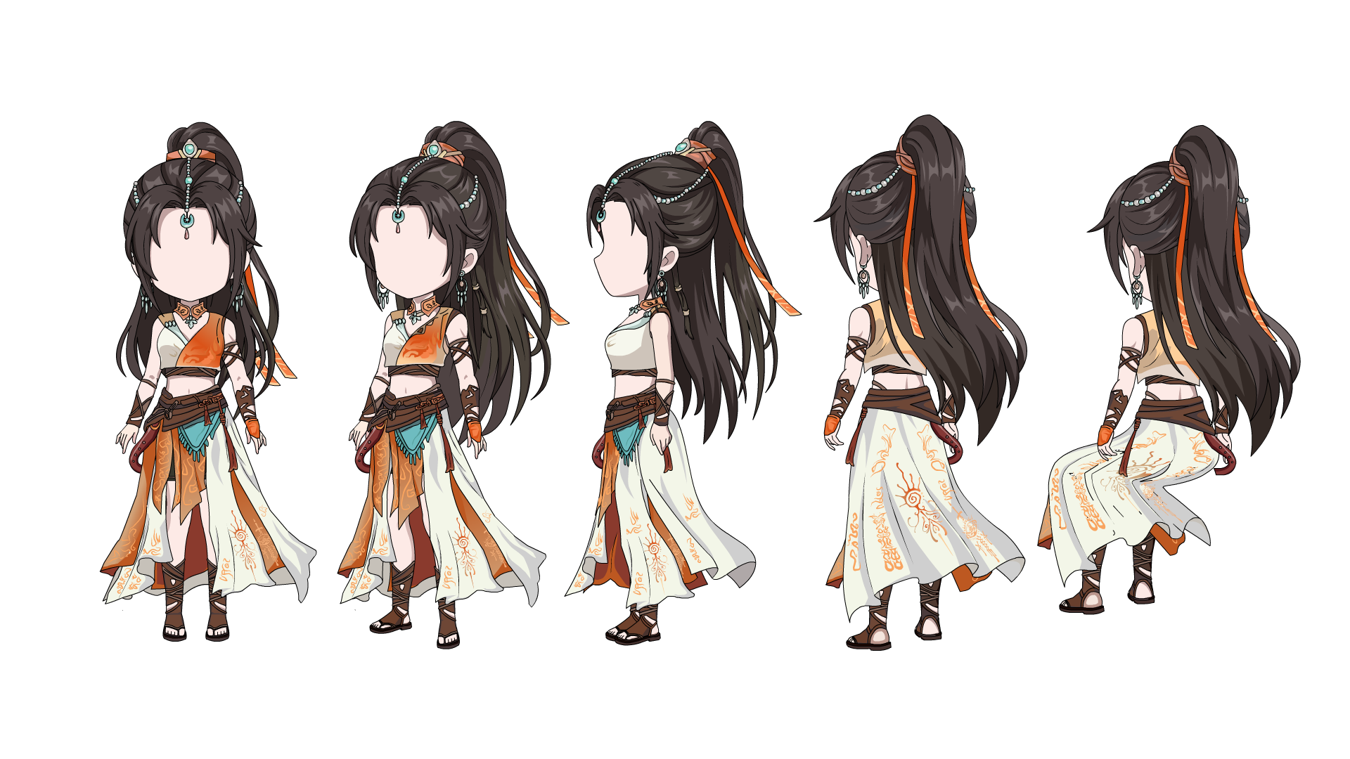 修仙弓箭女（四视角）