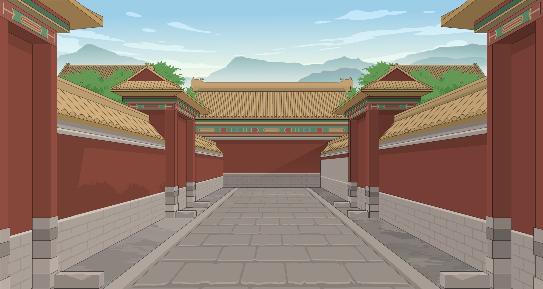 皇宫夹道