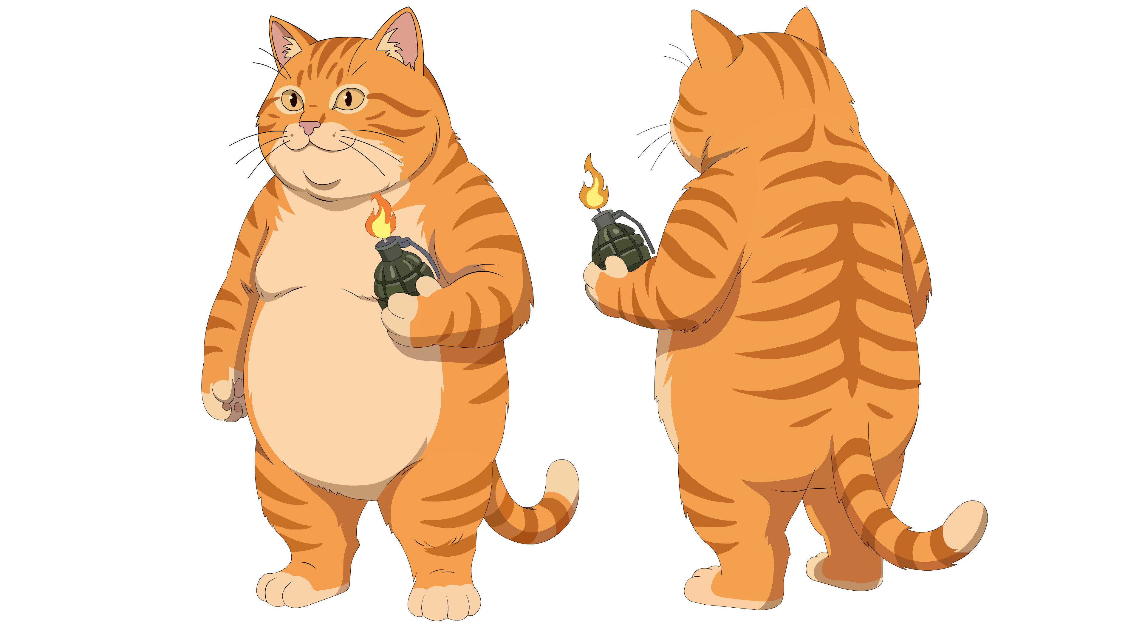 人形橘猫