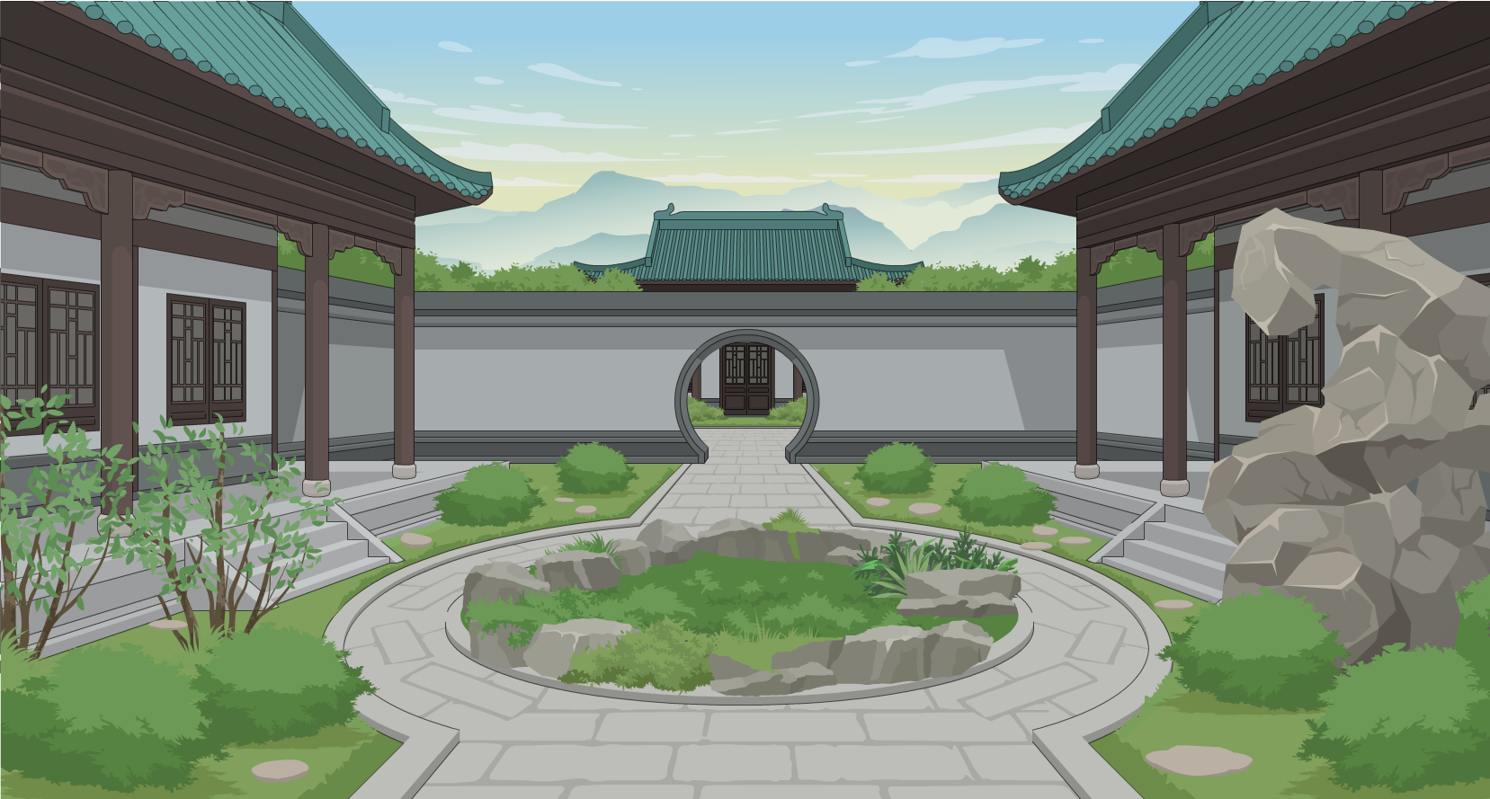 王府花园-背