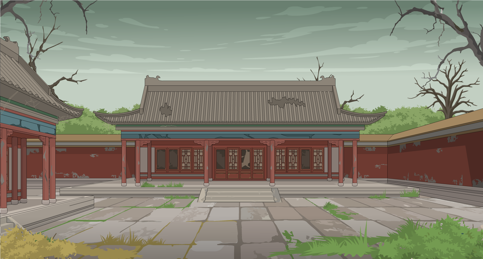 荒凉冷宫