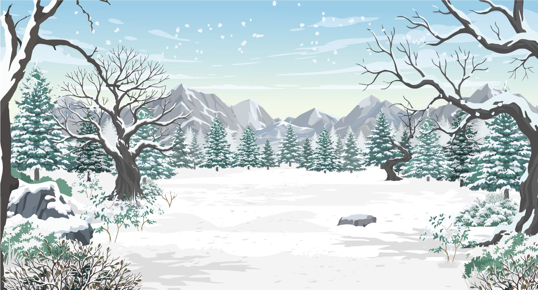 打猎森林雪地版