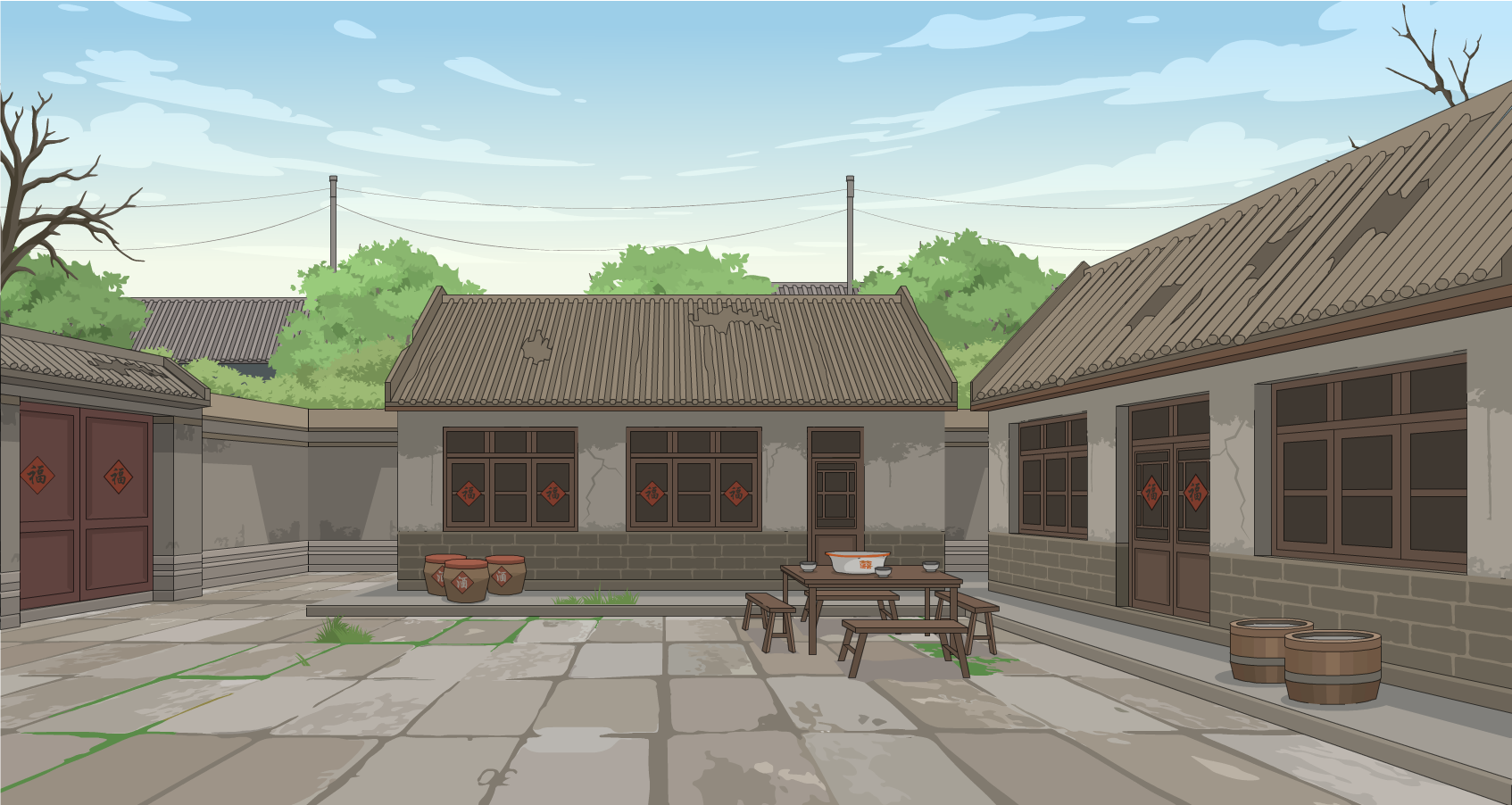 年代四合院-侧