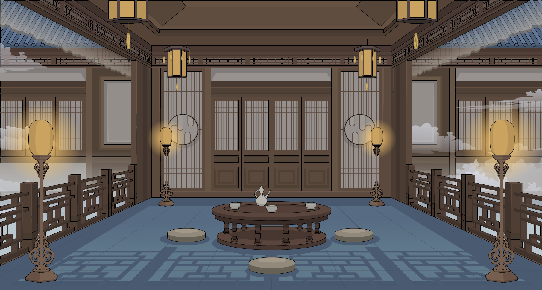 空中阁楼-背