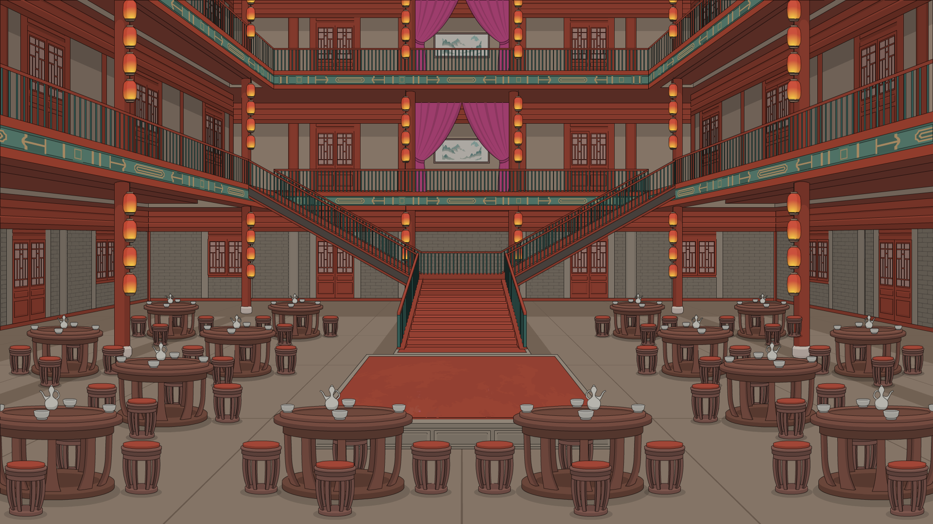青楼大厅
