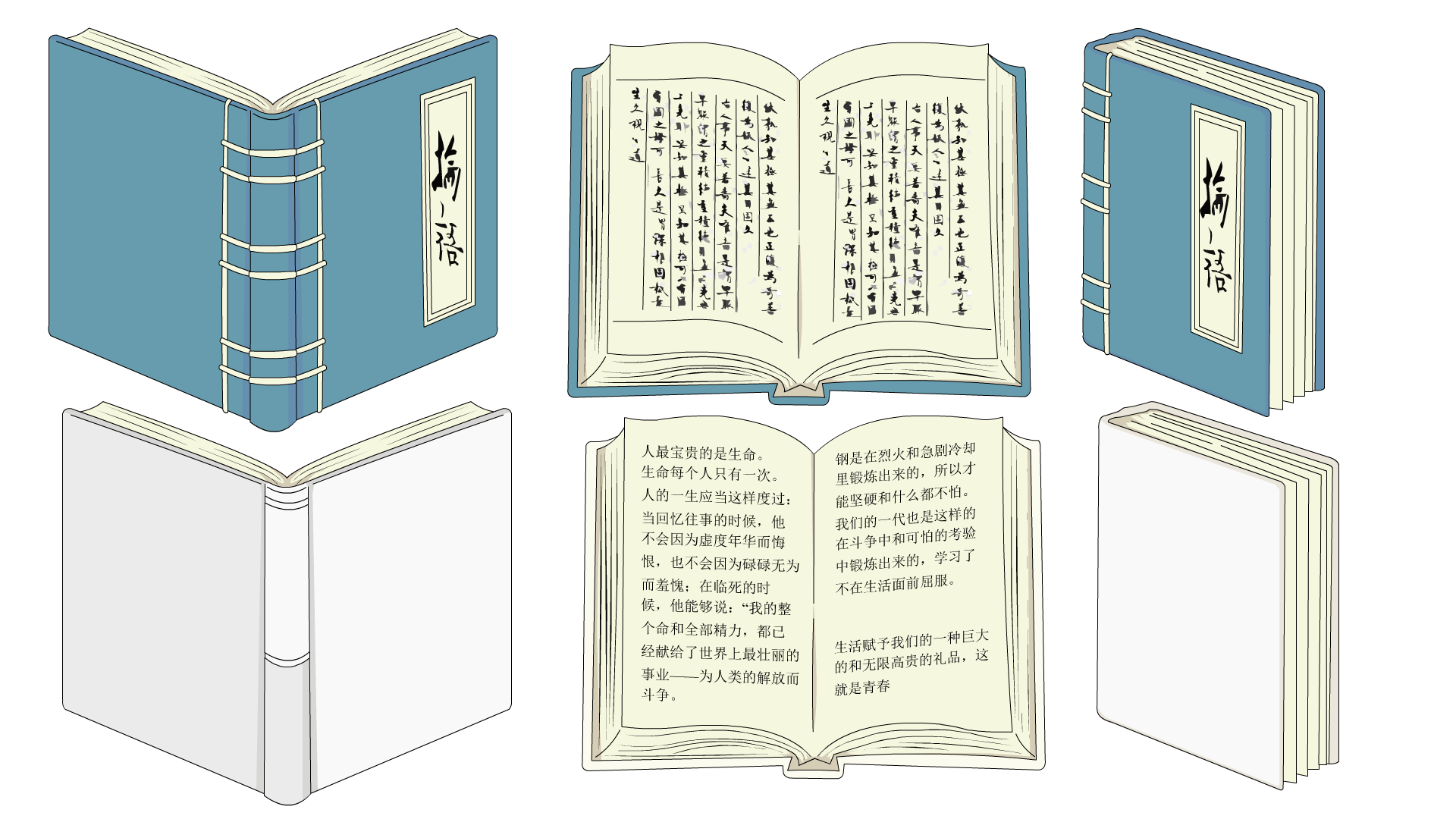 书的三视角