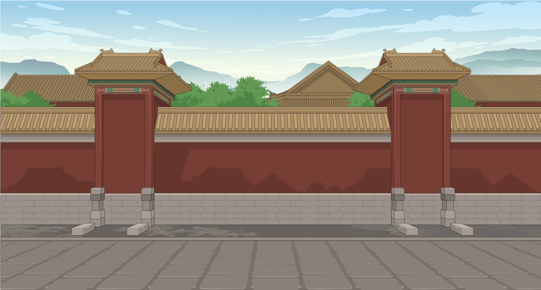 皇宫夹道-侧