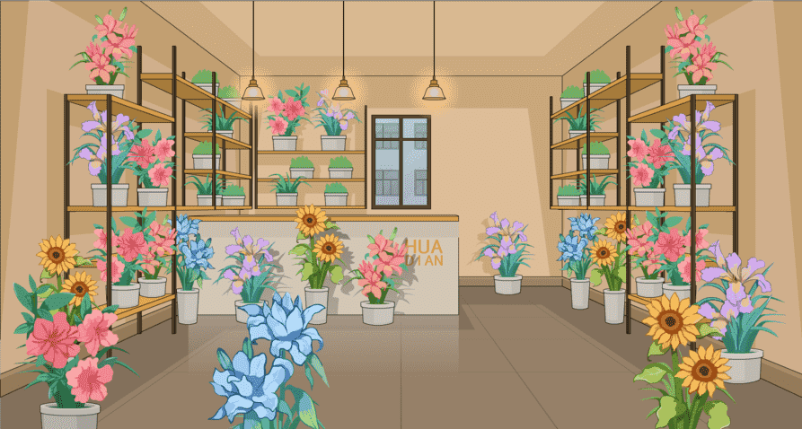 花店鲜花礼品店-内