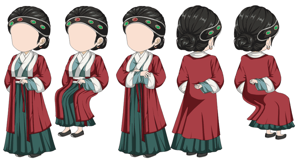 古代中年女