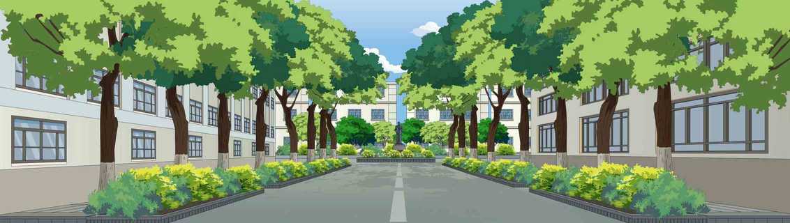 学校林荫大道（宽幅）