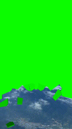 地板破裂高清素材