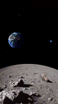 地球旋转素材