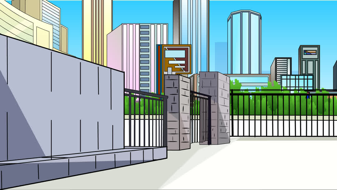 学校一角
