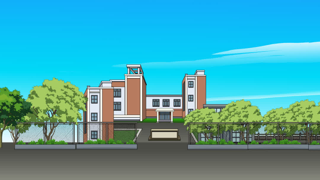学校门口
